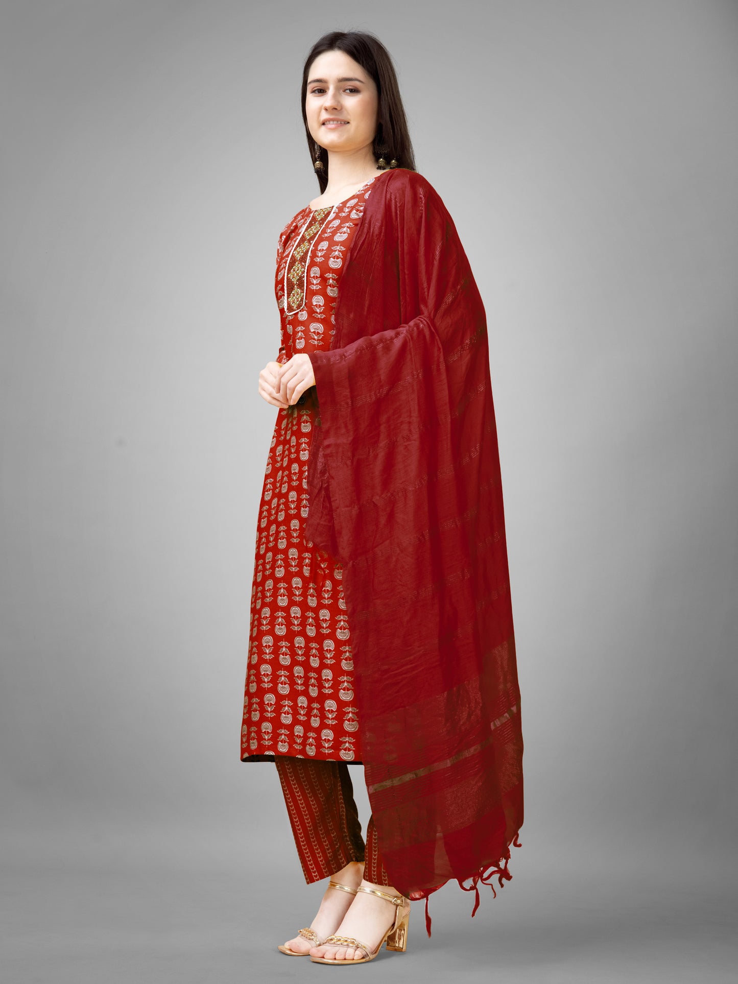 Dupatta Pant Set