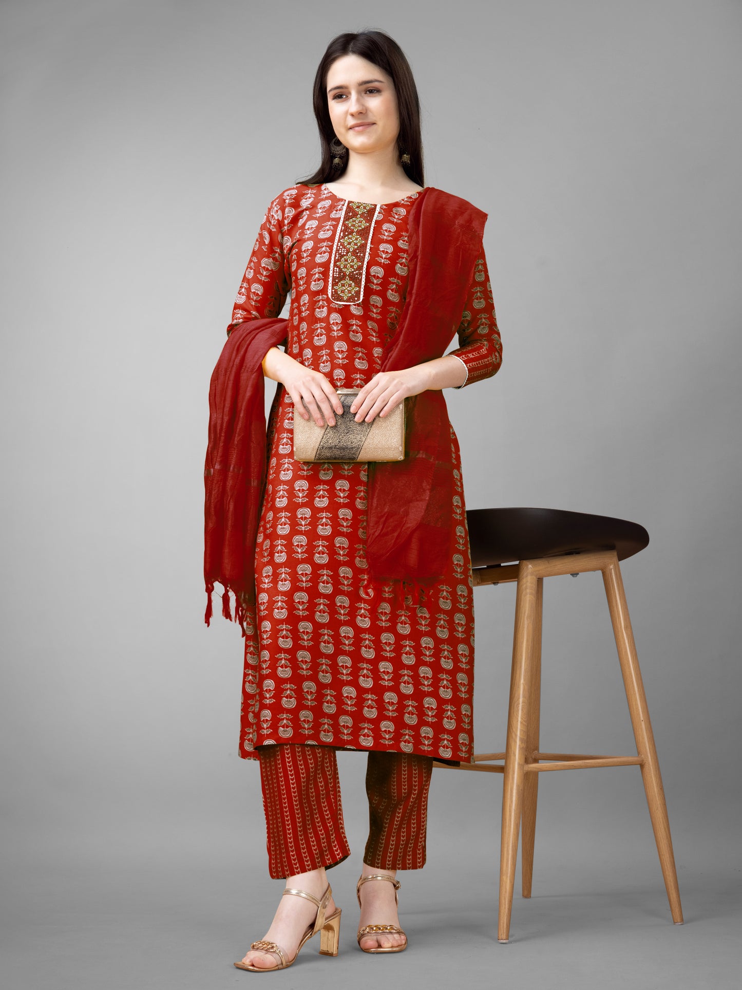 Dupatta Pant Set