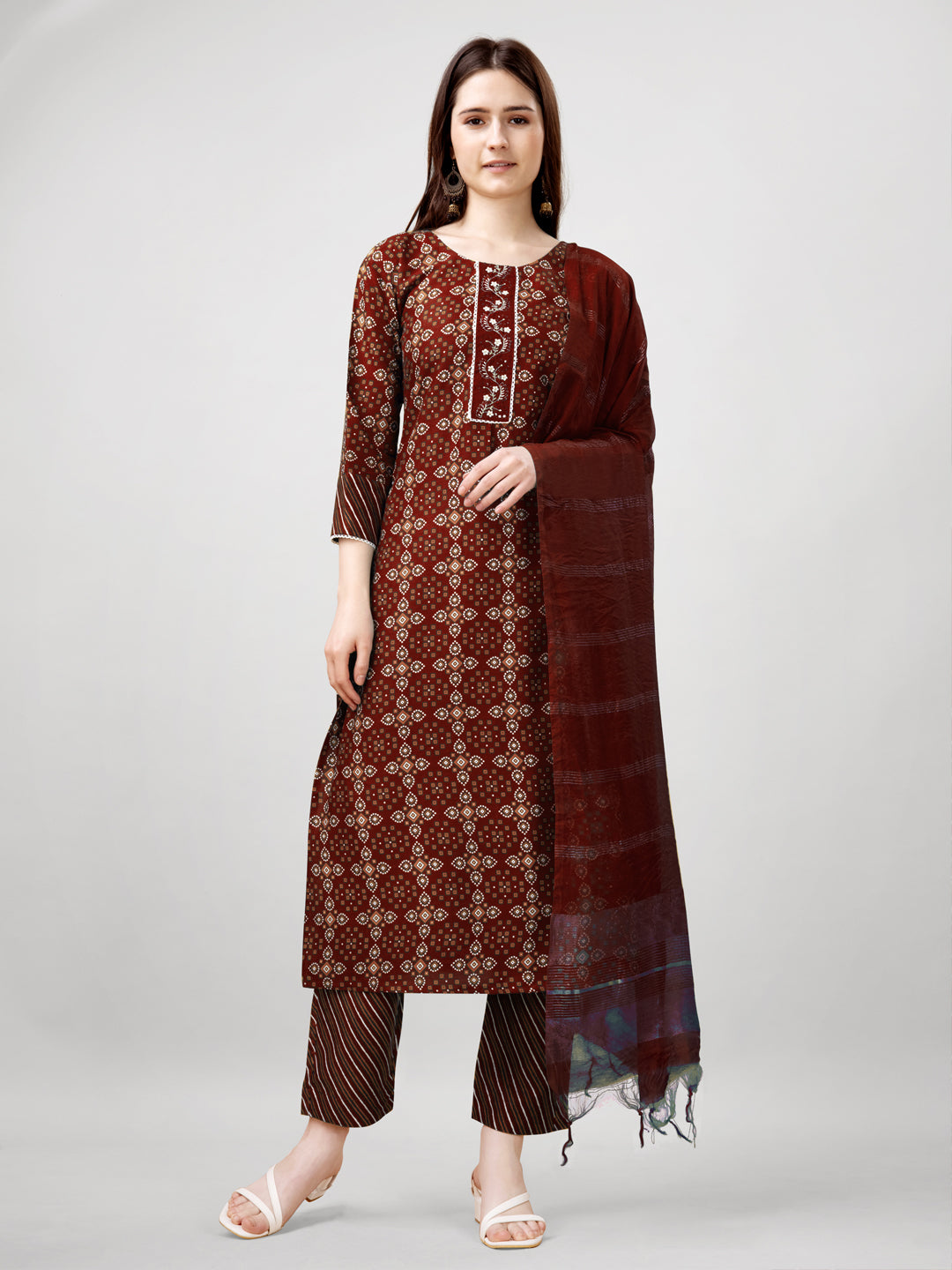 Dupatta Pant Set
