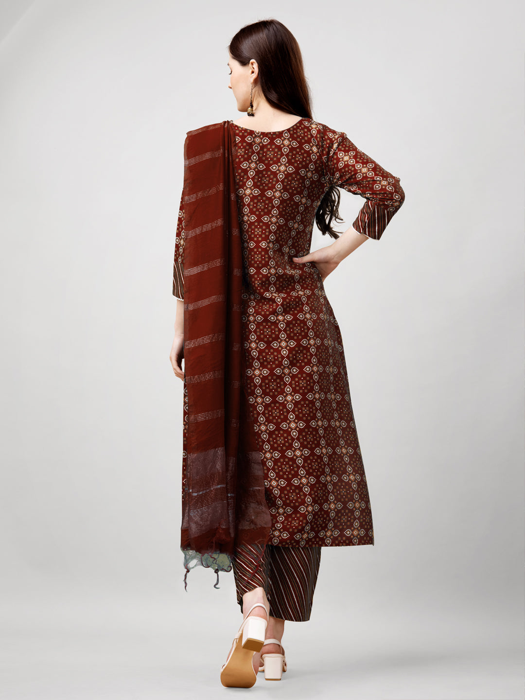 Dupatta Pant Set