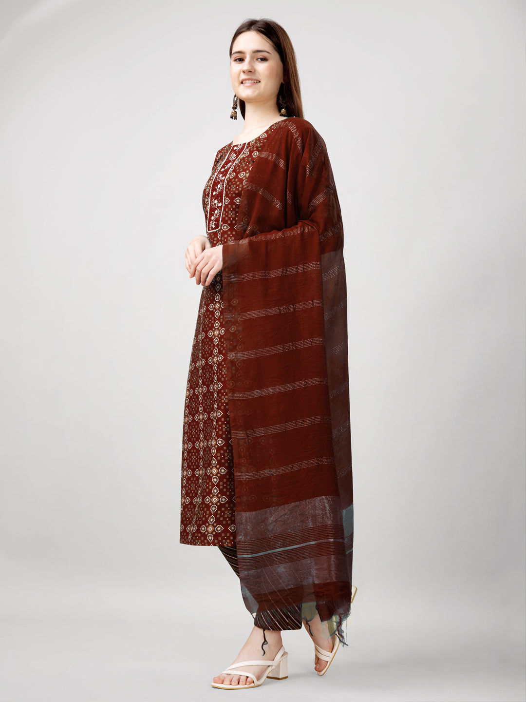 Dupatta Pant Set