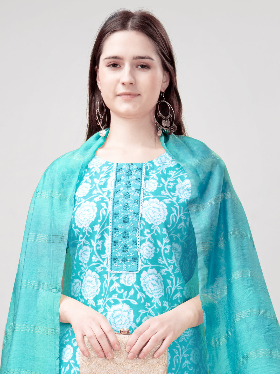 Dupatta Pant Set