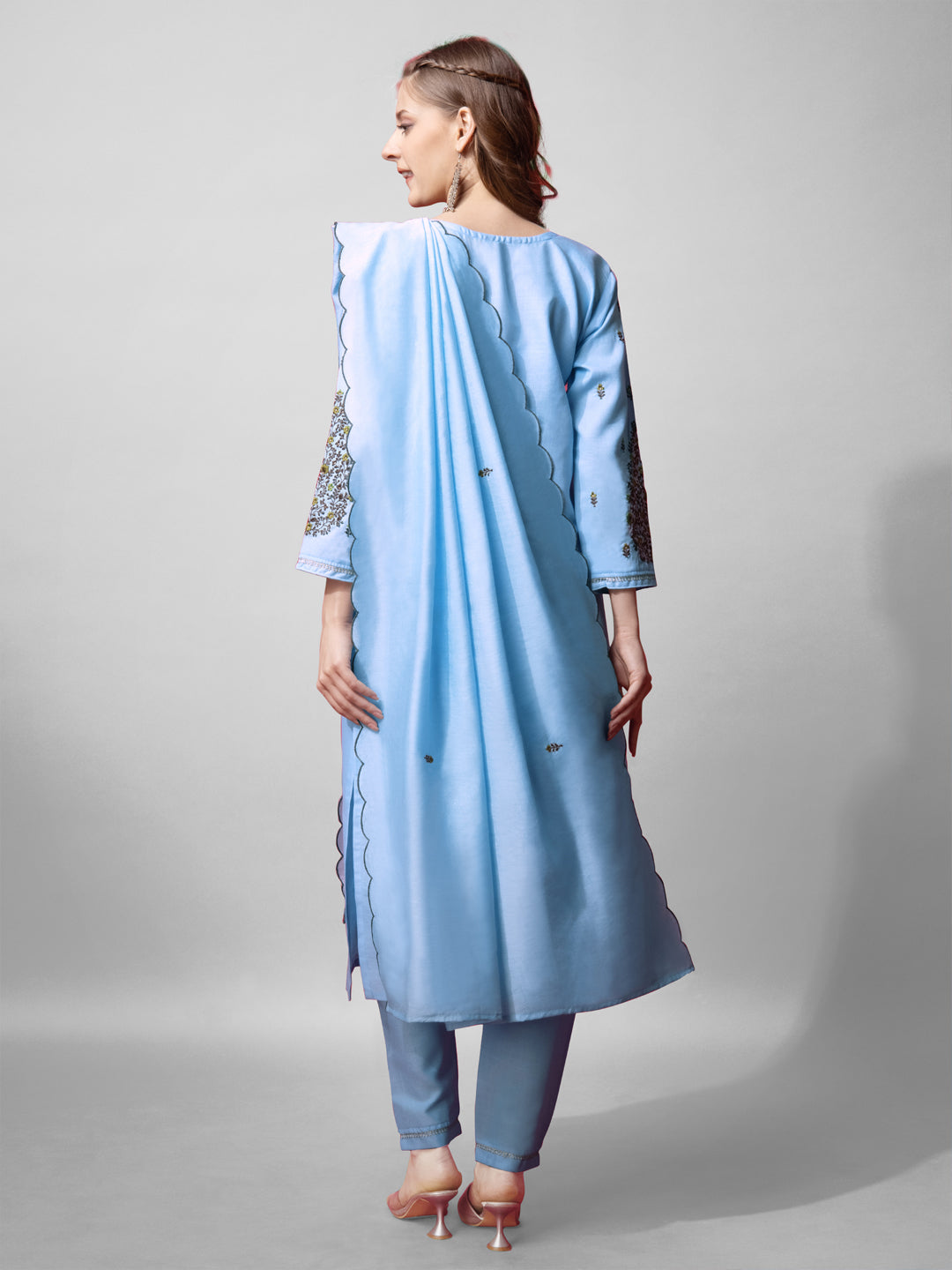 Dupatta Pant Set