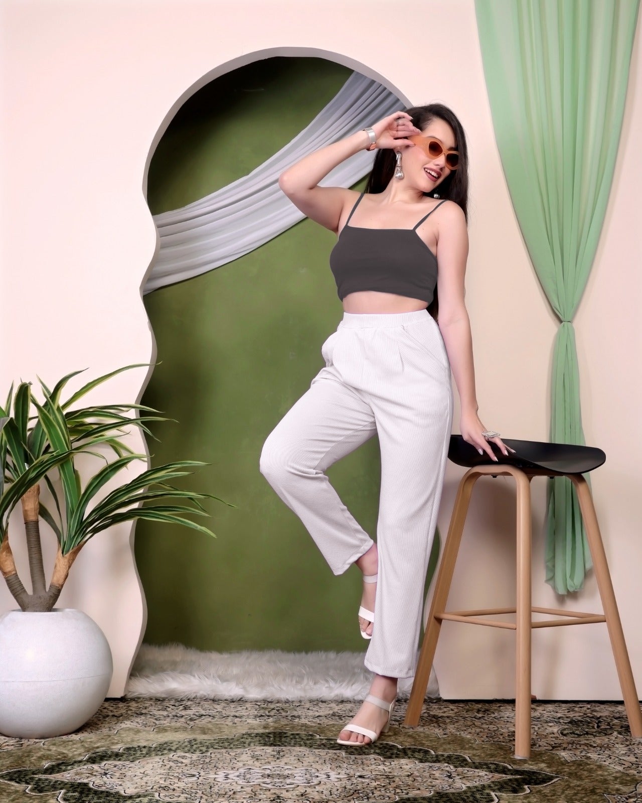 All-Day Comfortable: Women’s Soft Lycra Pants