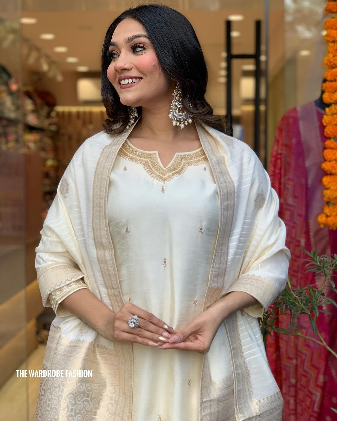 Dupatta Pant Set