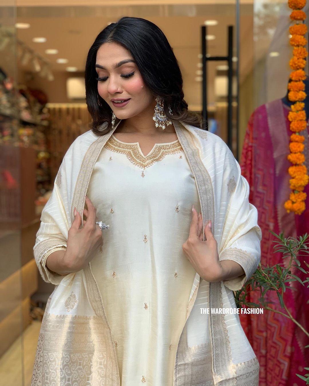 Dupatta Pant Set