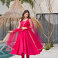 Anarkali Gown With Dupatta And Pant