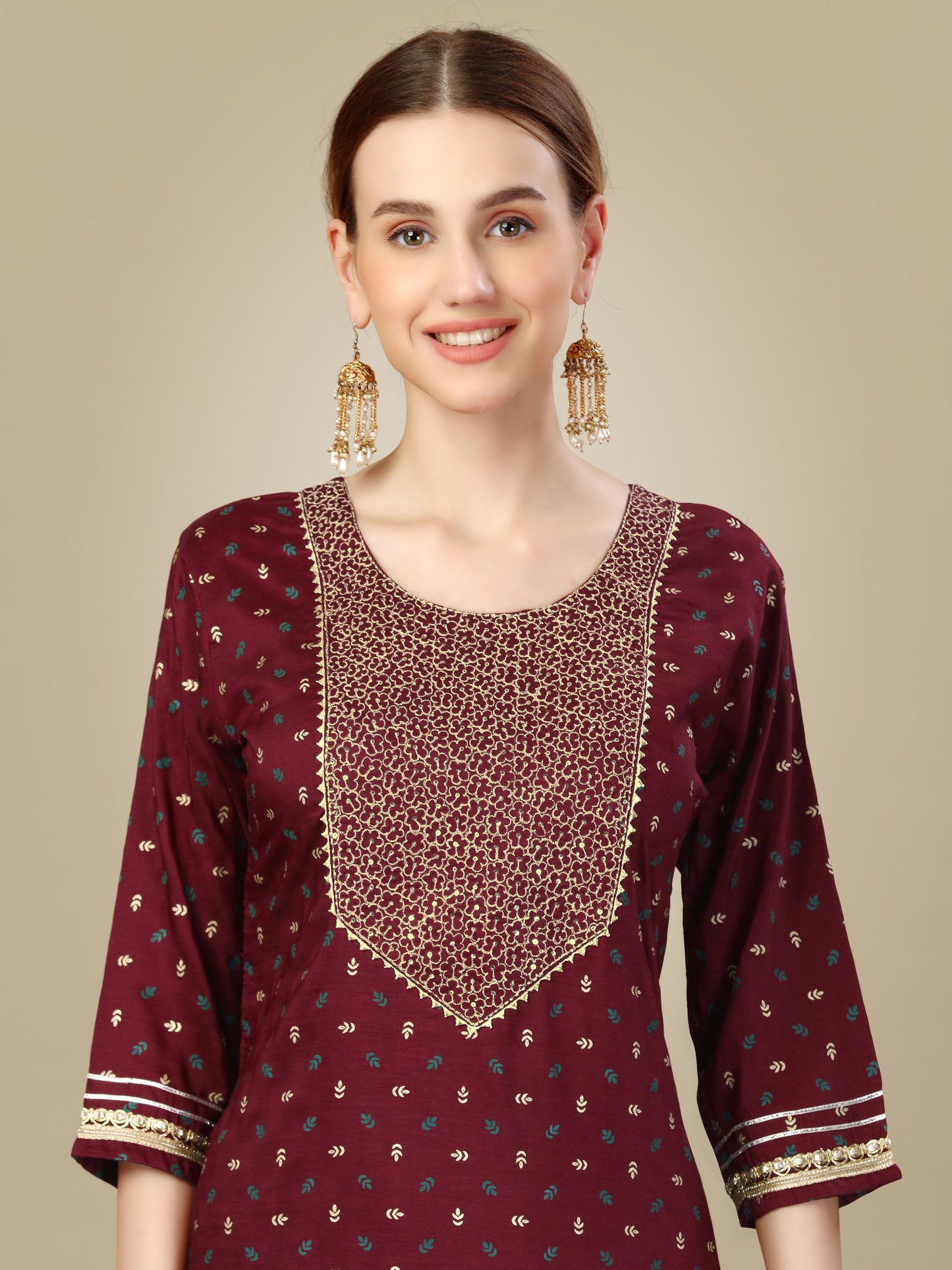 Dupatta Pant Set