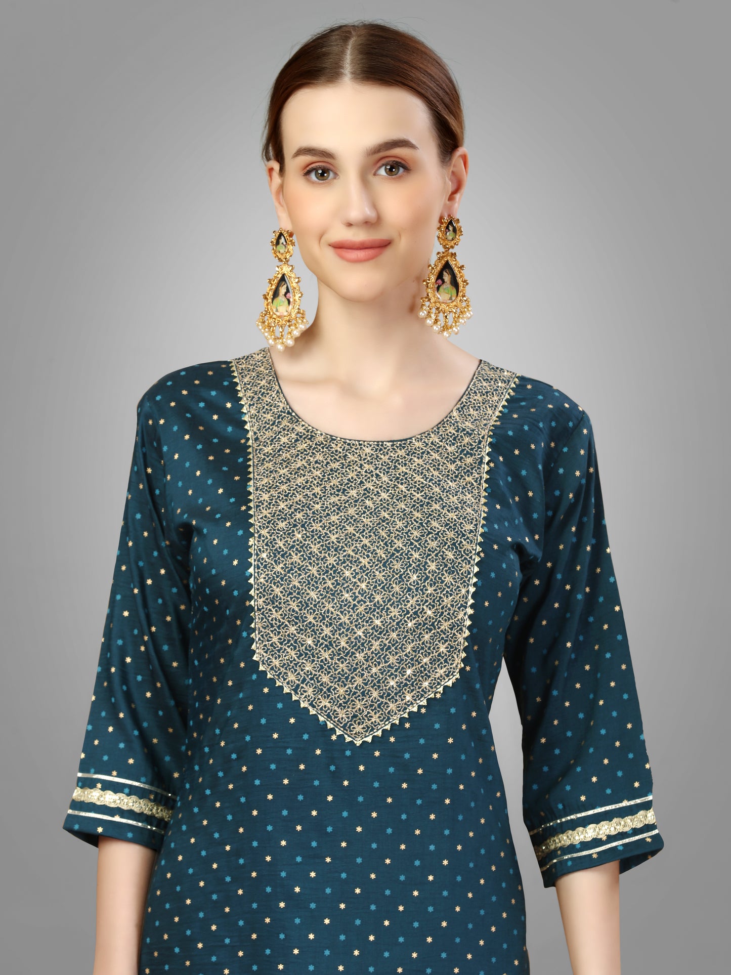 Dupatta Pant Set