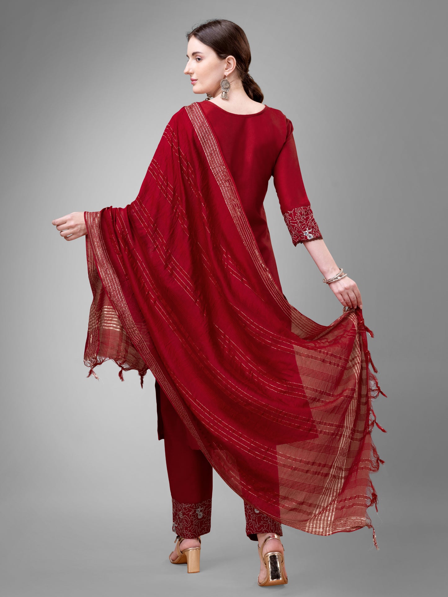 Dupatta Pant Set