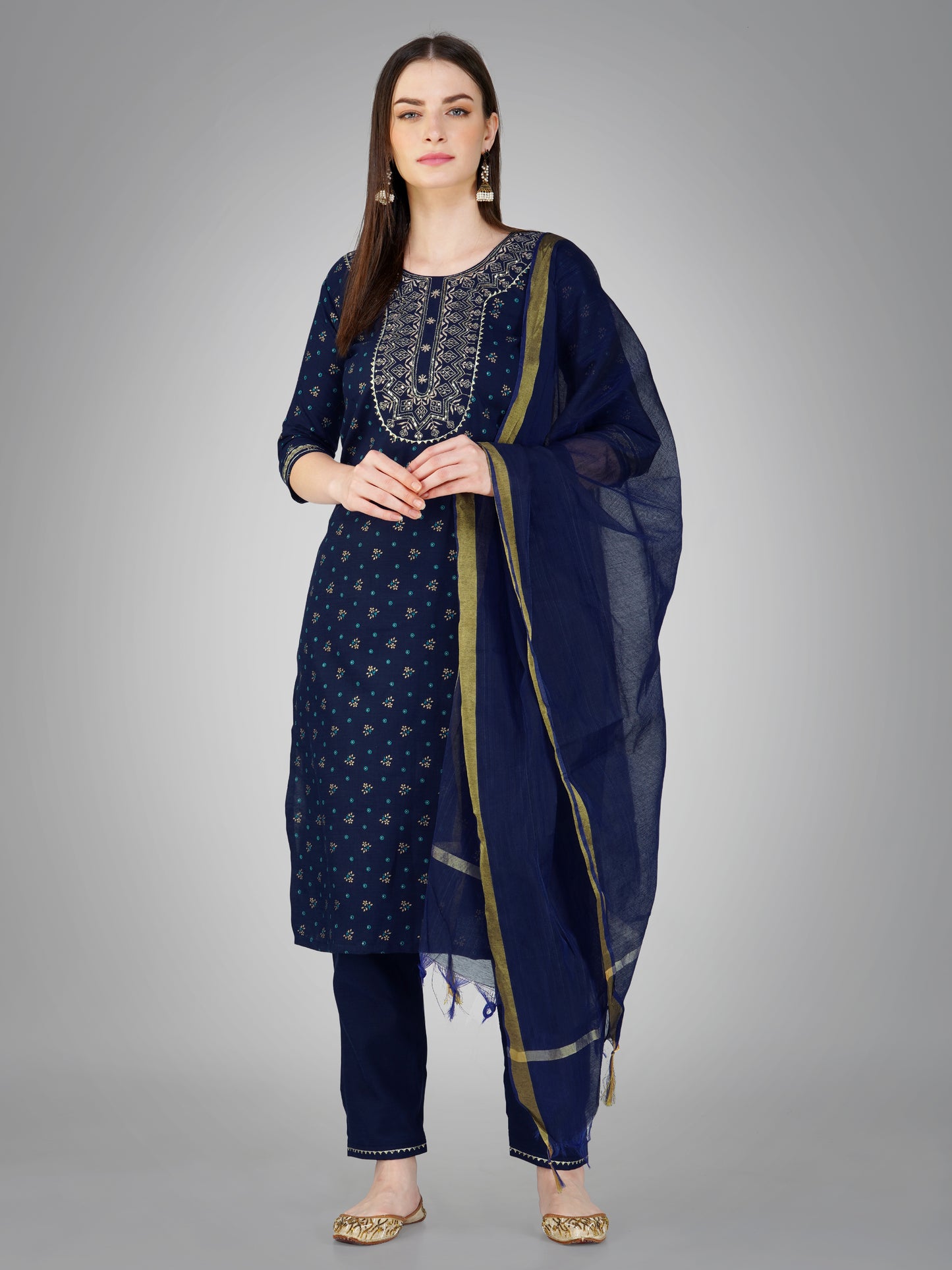 Dupatta Pant Set