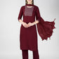 Dupatta Pant Set