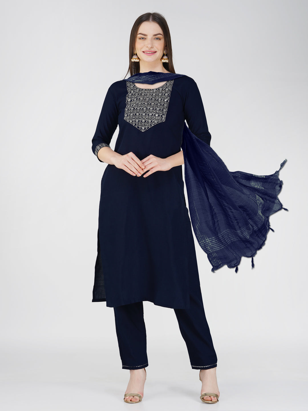 Dupatta Pant Set