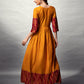 Elegant Printed Anarkali Gown in Premium Rayon Fabric