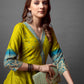Elegant Printed Anarkali Gown in Premium Rayon Fabric