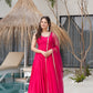 Anarkali Gown With Dupatta And Pant