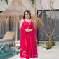 Anarkali Gown With Dupatta And Pant