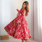 Anarkali Gown With Dupatta And Pant