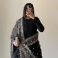 Anarkali Gown With Dupatta And Pant