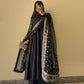 Anarkali Gown With Dupatta And Pant