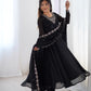 Anarkali Gown With Dupatta And Pant