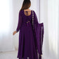 Anarkali Gown With Dupatta And Pant