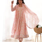 Anarkali Gown With Dupatta And Pant