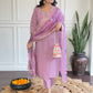 Dupatta Pant Set
