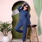 Elegant Black Lounge Set - Stylish Comfort for Every Occasion